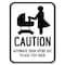 Signmission Safety Sign, 18 in Height, Aluminum, 24 in Length, 24287 A-1824-24287 - alternate 1